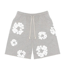 Denim Tears Cotton Wreath Shorts Grey