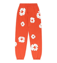 Denim Tears Cotton Wreath Sweatpants Orange