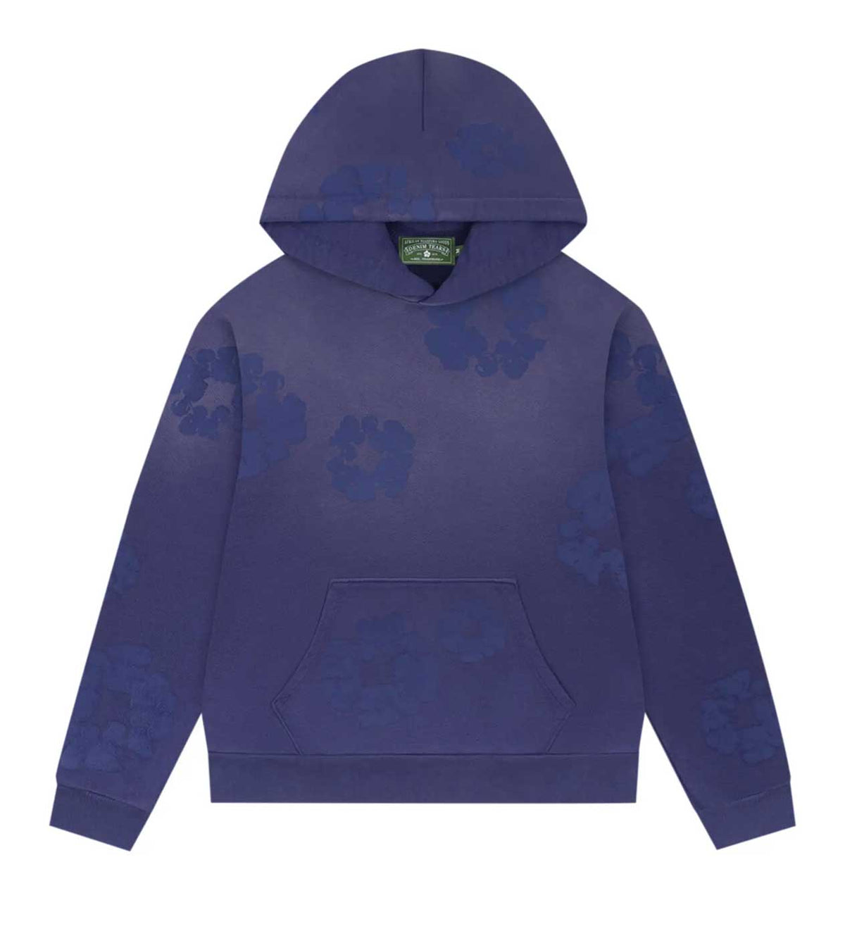 Denim Tears Mono Wreath Hoodie Navy