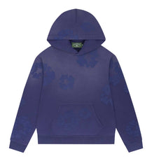 Denim Tears Mono Wreath Hoodie Navy