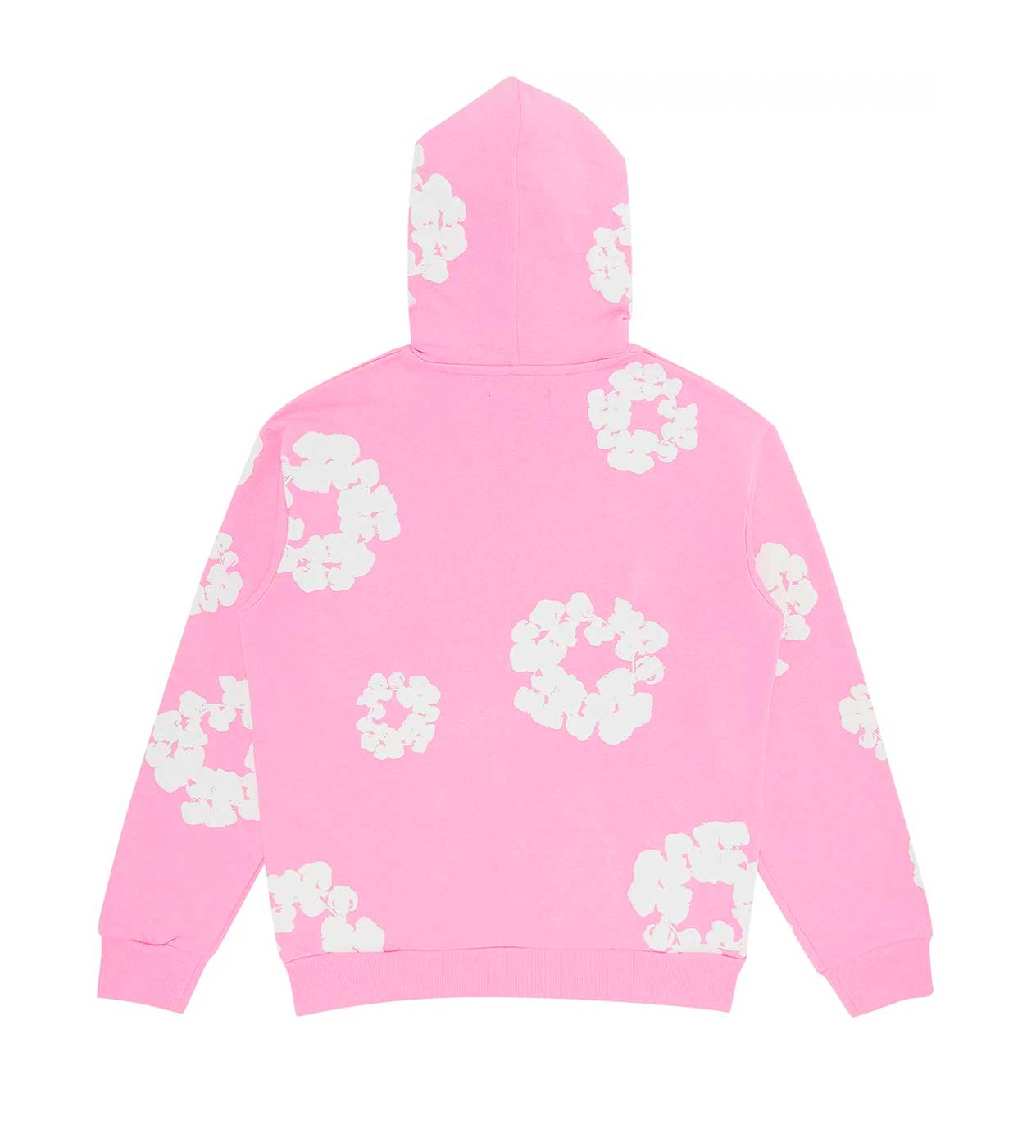 Denim Tears Pink Cotton Wreath Hoodie