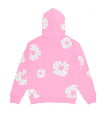 Denim Tears Pink Cotton Wreath Hoodie