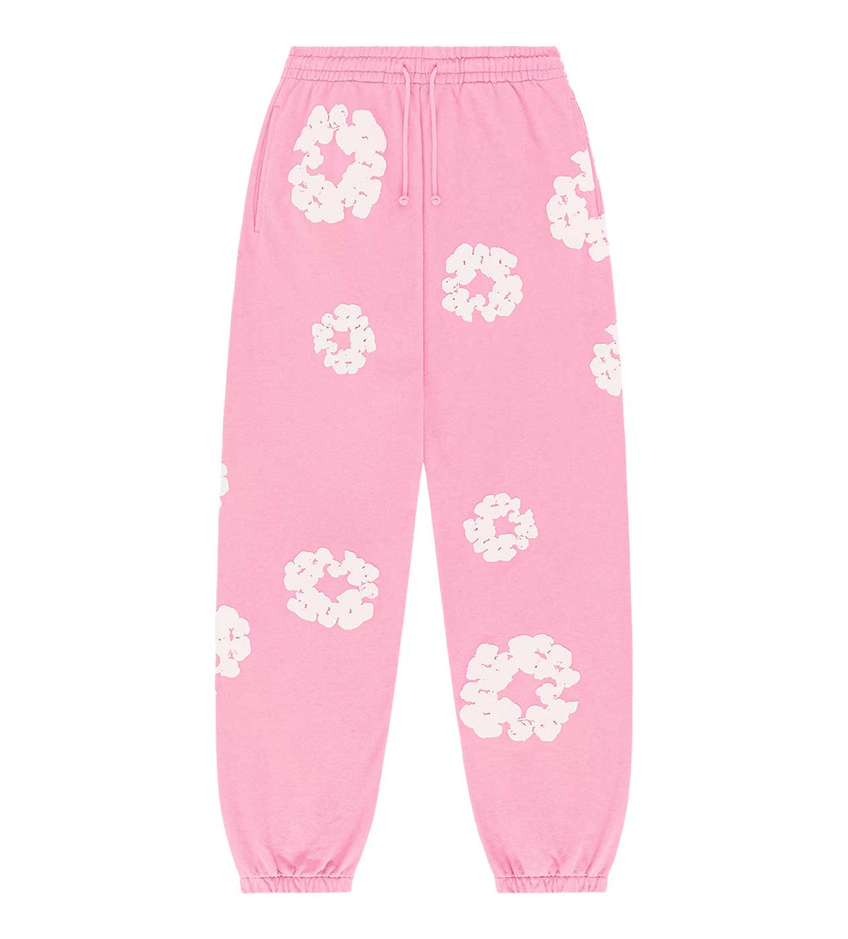 Denim Tears Pink Cotton Wreath Sweatpants
