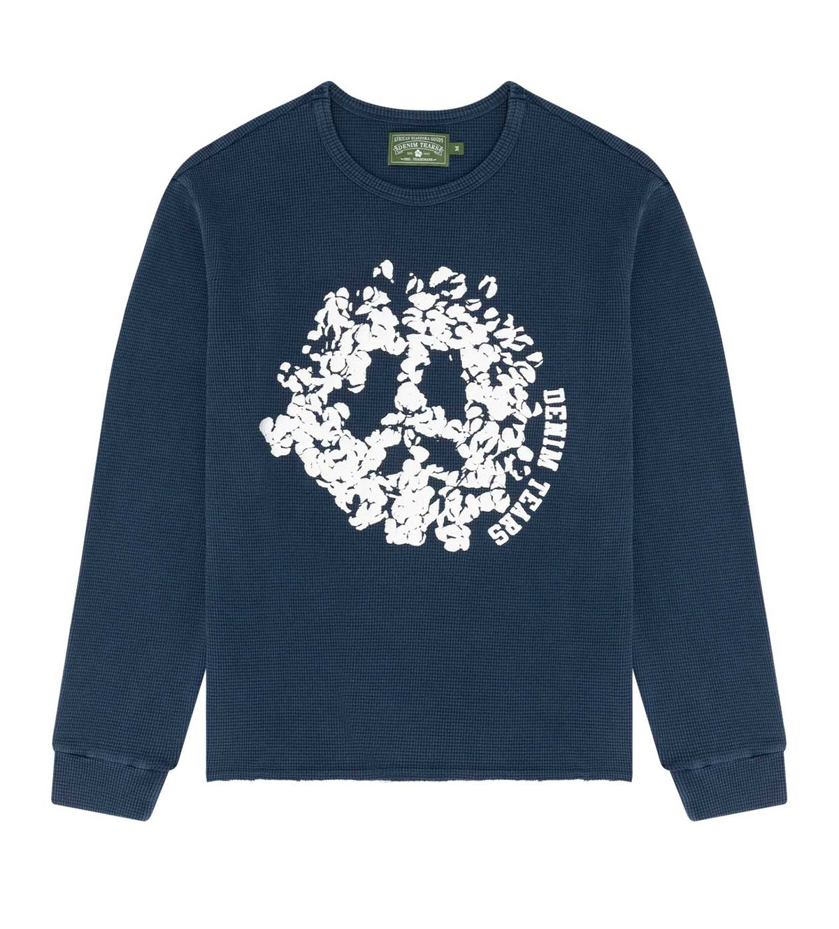 Denim Tears University Navy Thermal L/S