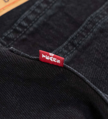 Denim Tears x Levi's Cotton Wreath Black Denim Jeans