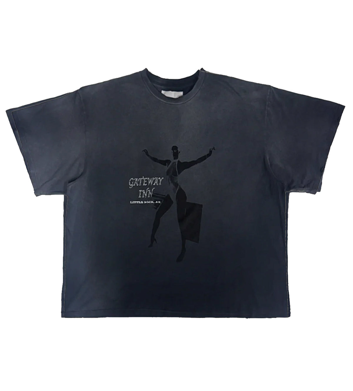 Eifles Gateway Inn Tee Vintage Navy