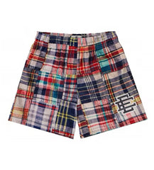 Eric Emanuel Basic Shorts Madras Plaid/Grey
