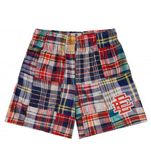Eric Emanuel Basic Shorts Madras Plaid/Red