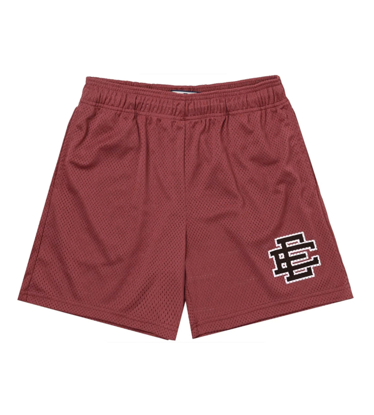 Eric Emanuel Basic Shorts Maroon/Black/White