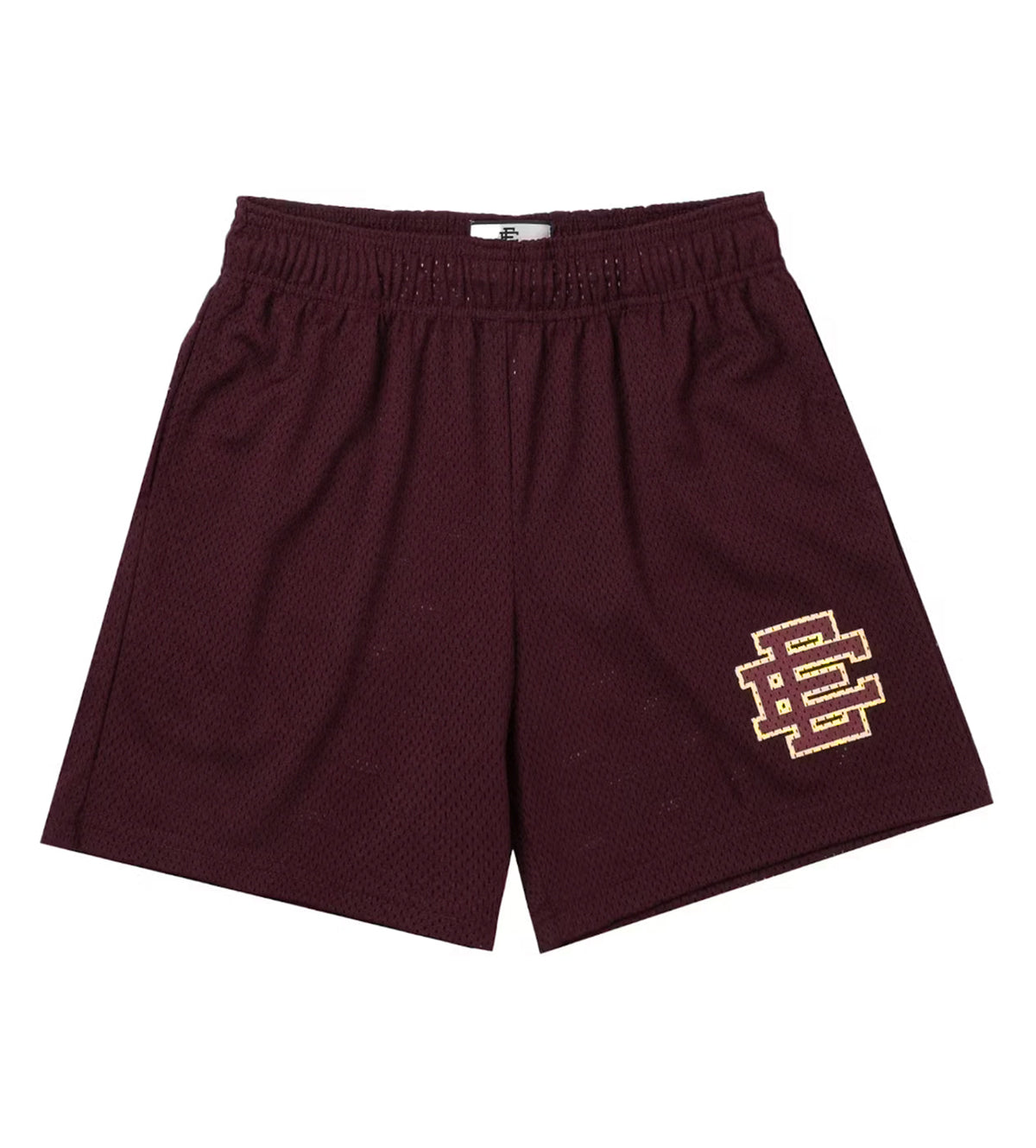 Eric Emanuel Basic Shorts Maroon/Cream