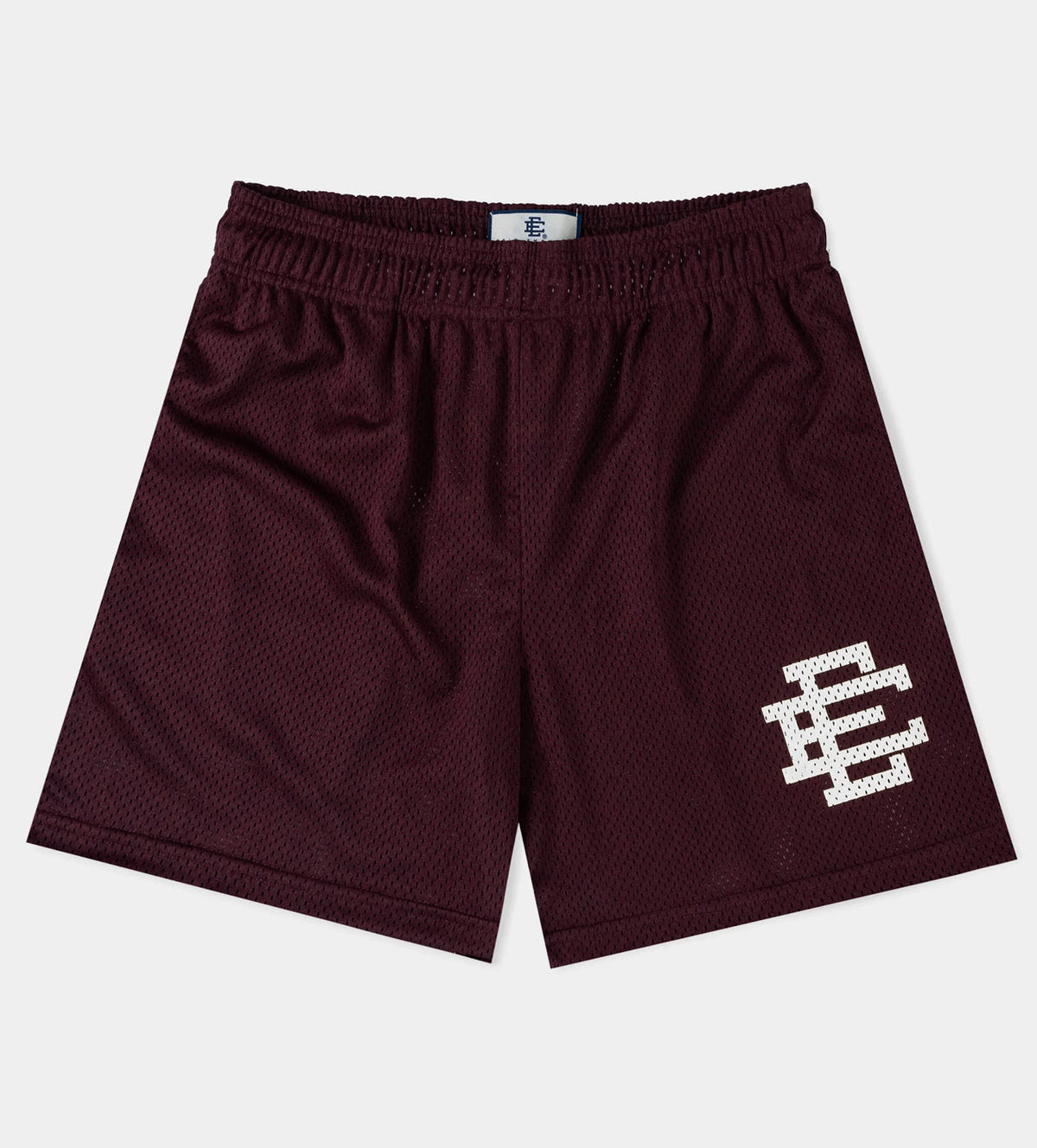 Eric Emanuel Basic Shorts Maroon/White