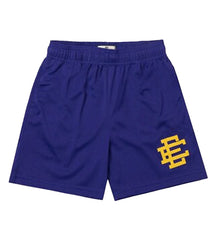 Eric Emanuel Basic Shorts Purple/Gold