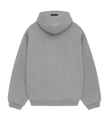Essentials Fleece Hoodie Dark Heather Grey