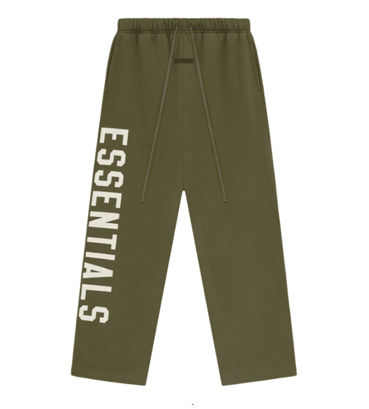 Essentials Fleece Relaxed Sweatpants Military
