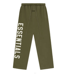 Essentials Fleece Relaxed Sweatpants Military
