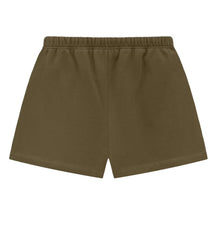 Essentials Fleece Soccer Short Olive