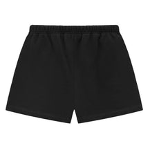 Essentials Heavy Jersey Soccer Shorts Black