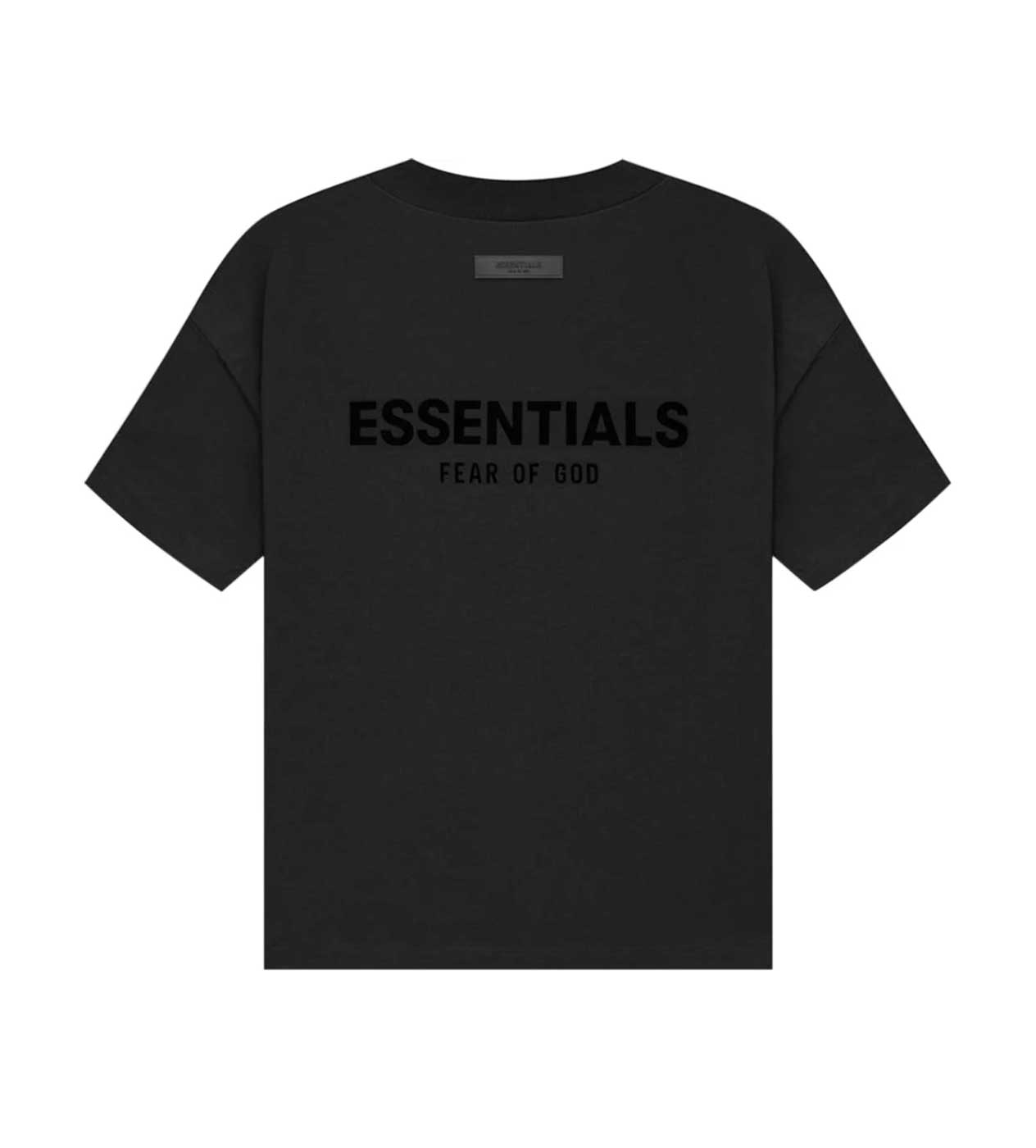 Essentials Stretch Limo Velvet Black Tee