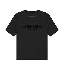 Essentials Stretch Limo Velvet Black Tee