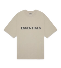 Essentials Olive Tee Front Logo