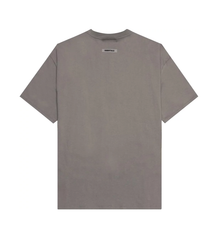 Essentials Taupe Tee Front Logo