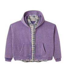 GV Gallery Flannel Zip Up Hoodie