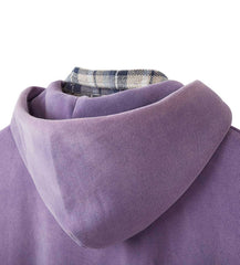 GV Gallery Flannel Zip Up Hoodie