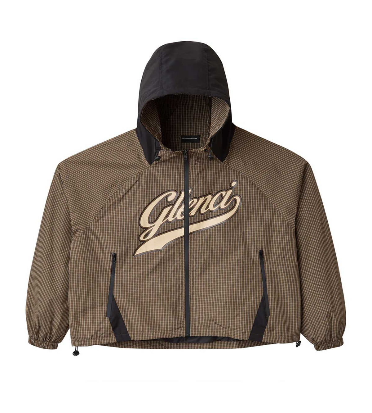 GV Gallery Glenci Plaid Windbreaker Jacket