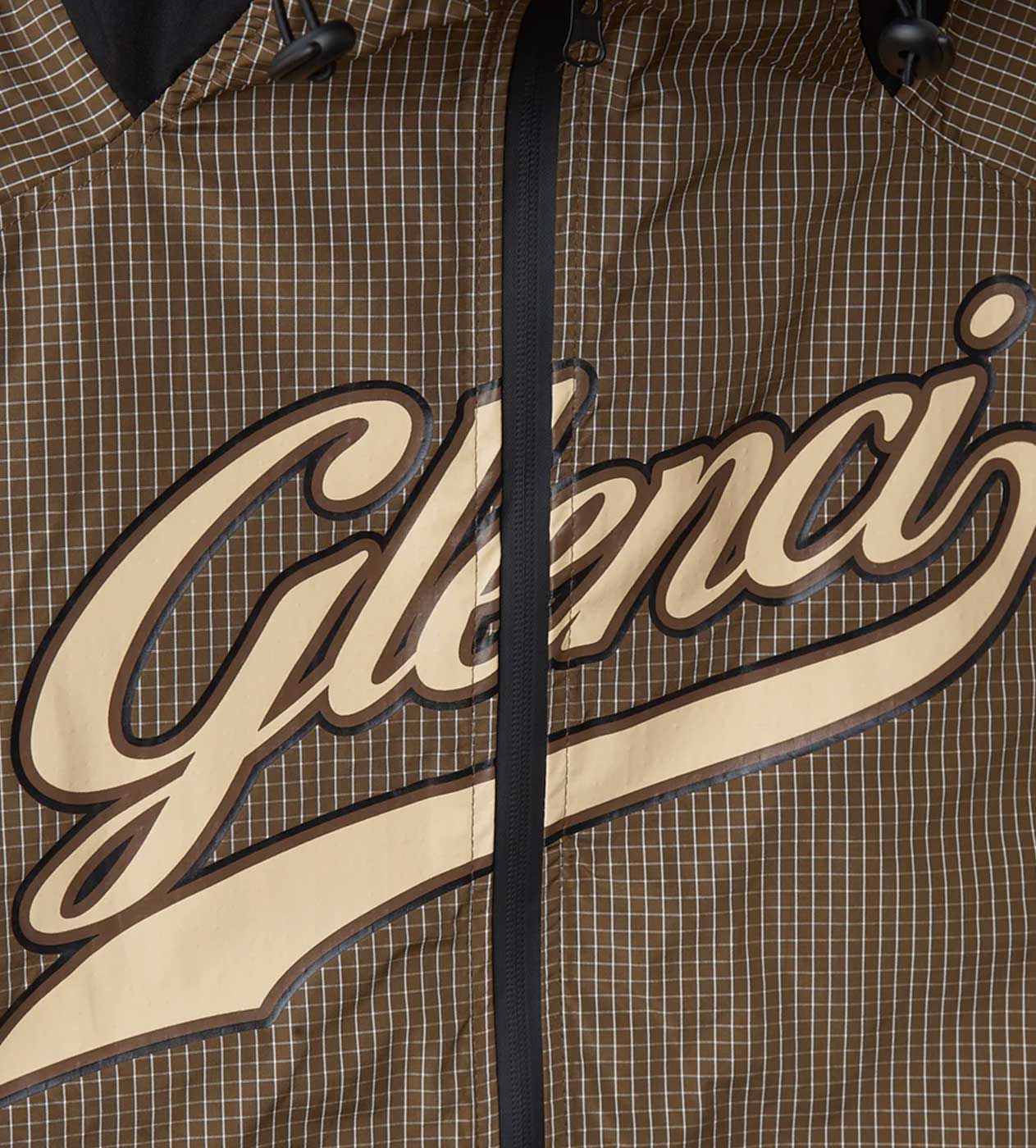 GV Gallery Glenci Plaid Windbreaker Jacket