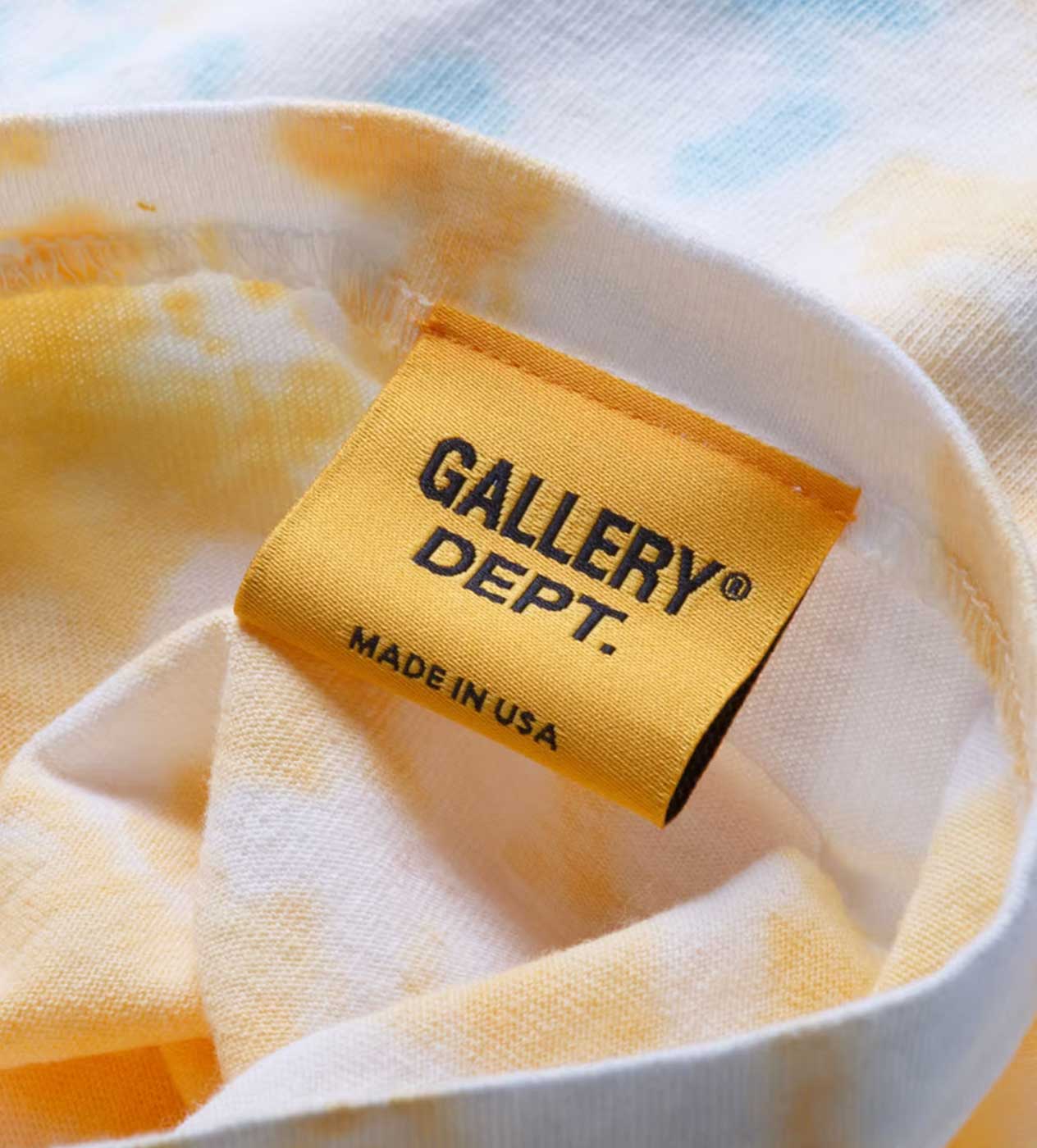 Gallery Dept. French Logo Tee Tie Dye Multicolor