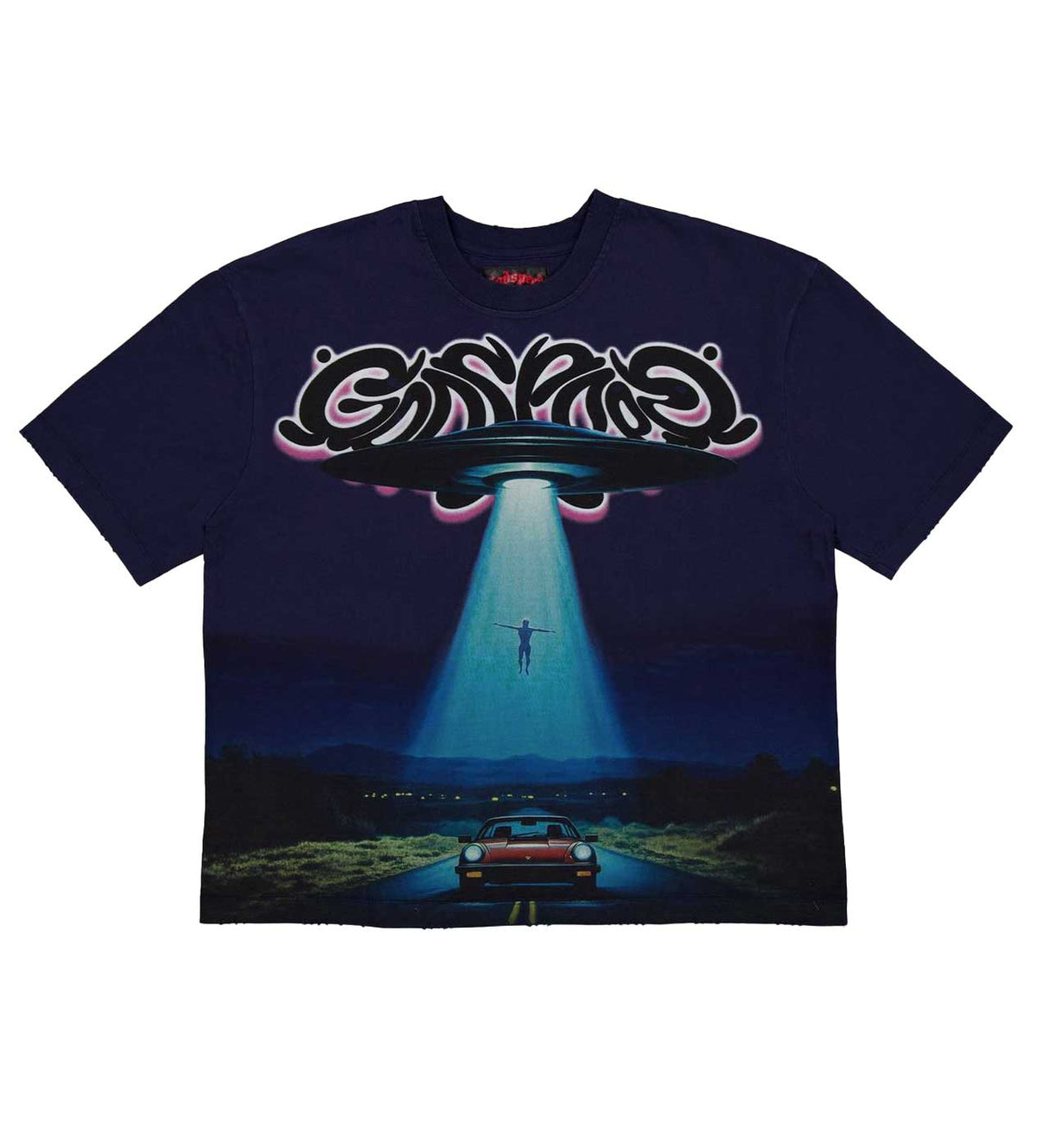 Godspeed Abduction Tee Navy