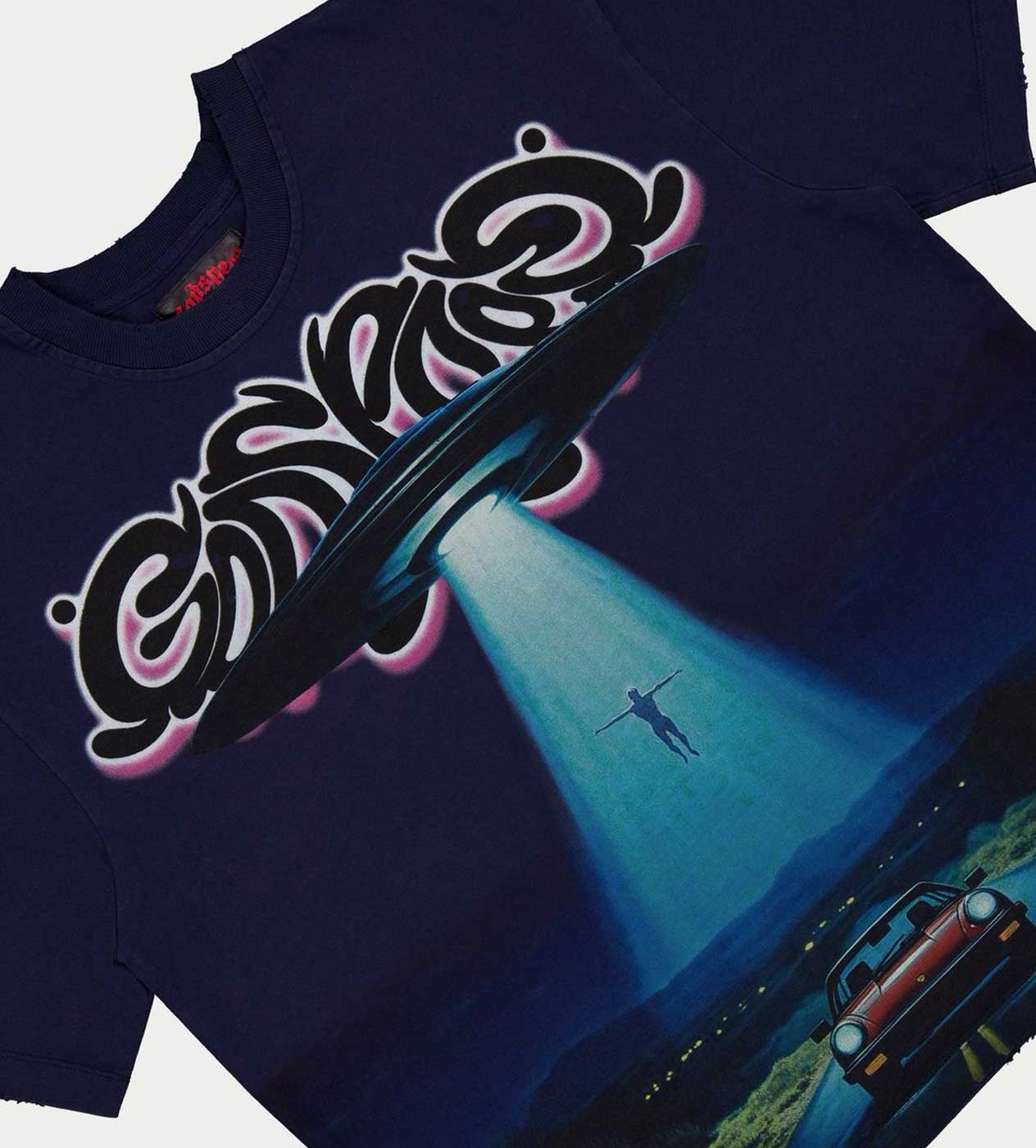 Godspeed Abduction Tee Navy