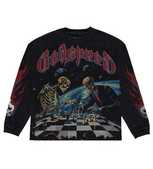 Godspeed Checkmate L/S Tee Black