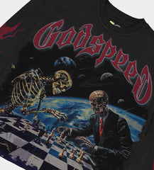 Godspeed Checkmate L/S Tee Black