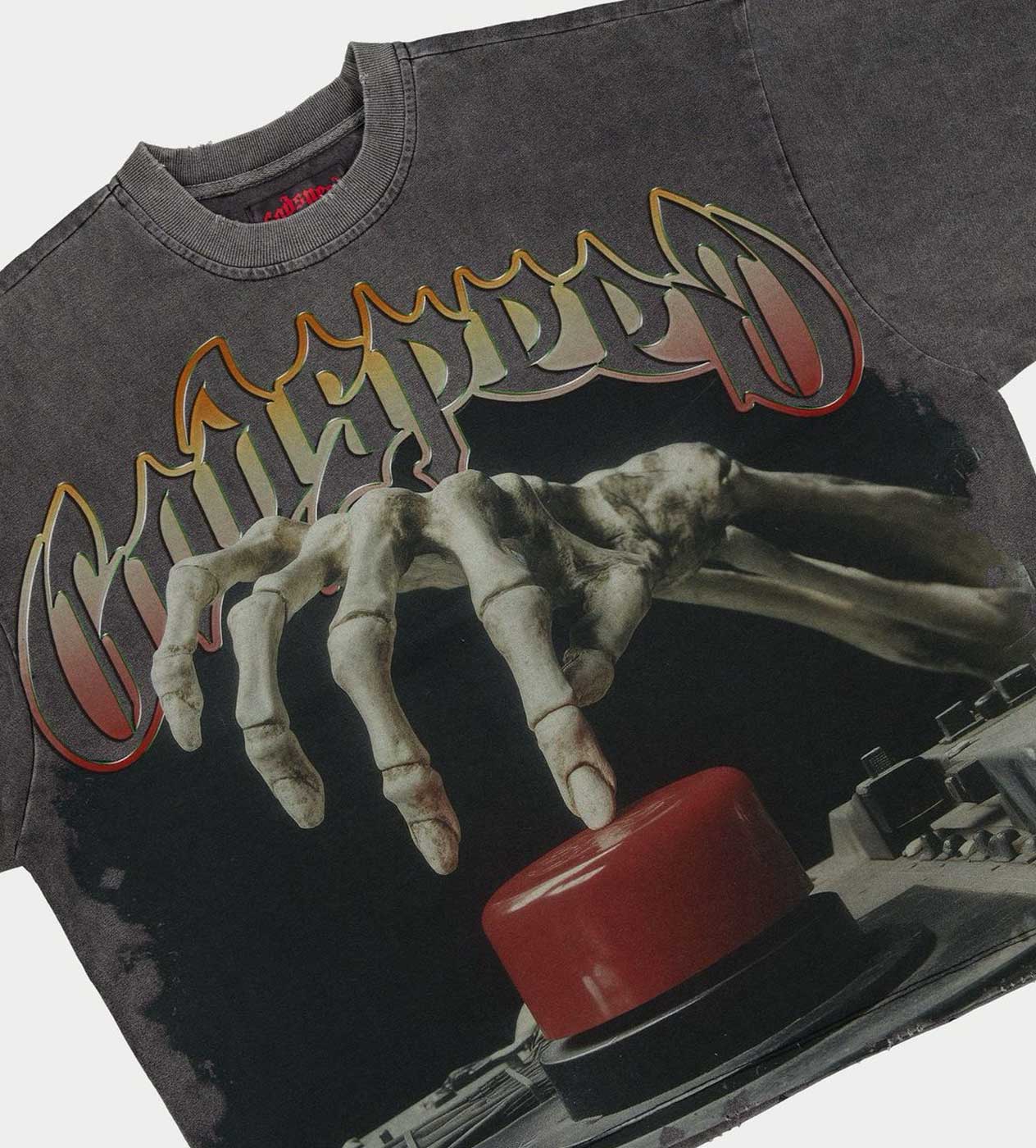 Godspeed Detonator Tee Grey Wash