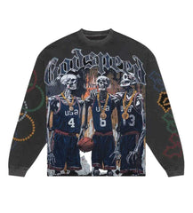 Godspeed Dream Team VVS L/S Tee Black Wash