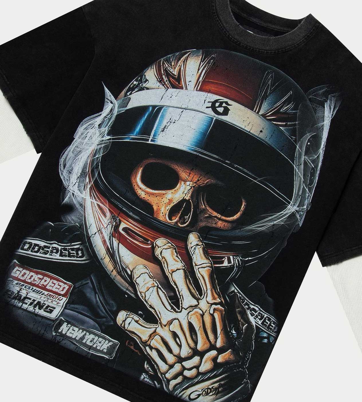 Godspeed F1 World Cup Layered Tee Black