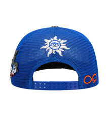 Godspeed Forever Trucker Hat Blue