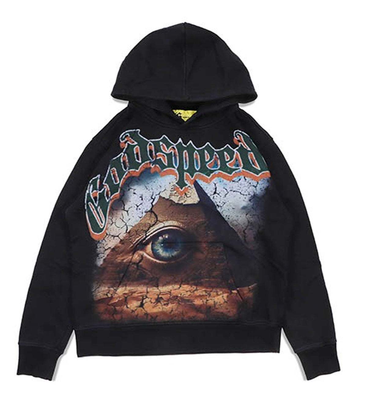 Godspeed God's Eye Pyramid Hoodie Black
