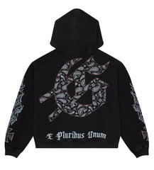 Godspeed Hollywood Inferno Hoodie Washed Black