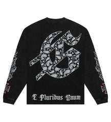 Godspeed Hollywood Inferno L/S Tee Washed Black