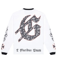 Godspeed Hollywood Inferno L/S Tee White