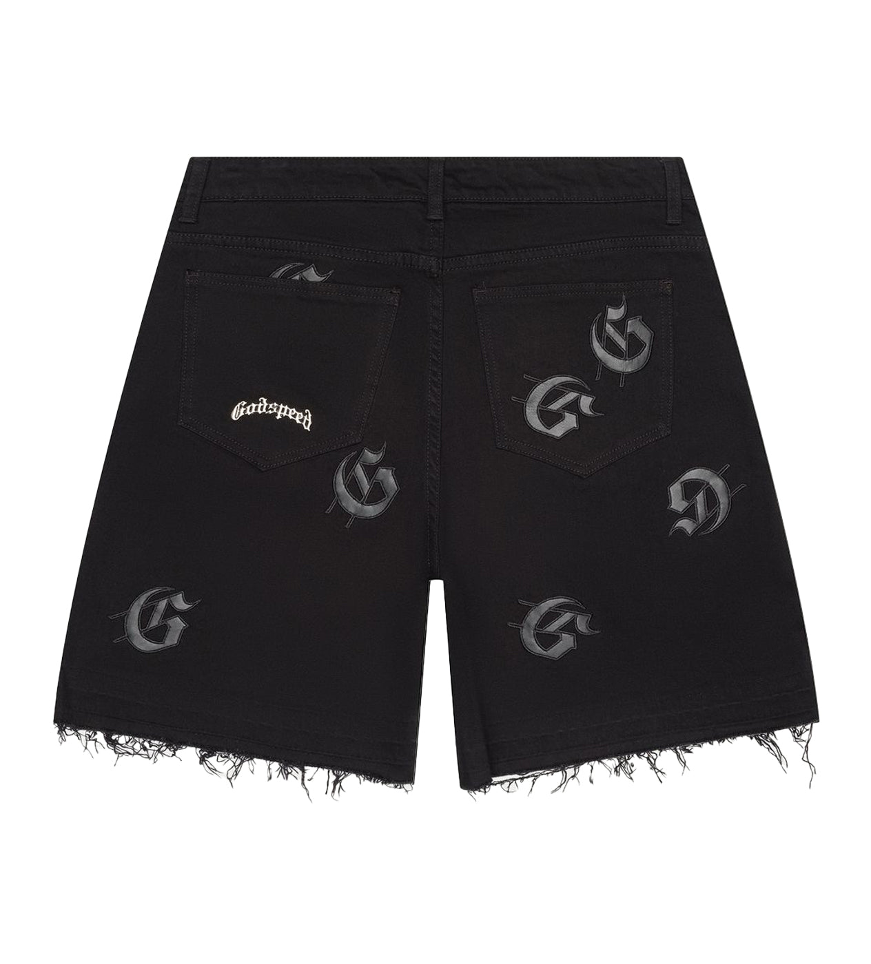 Godspeed Infinity Denim Shorts Black