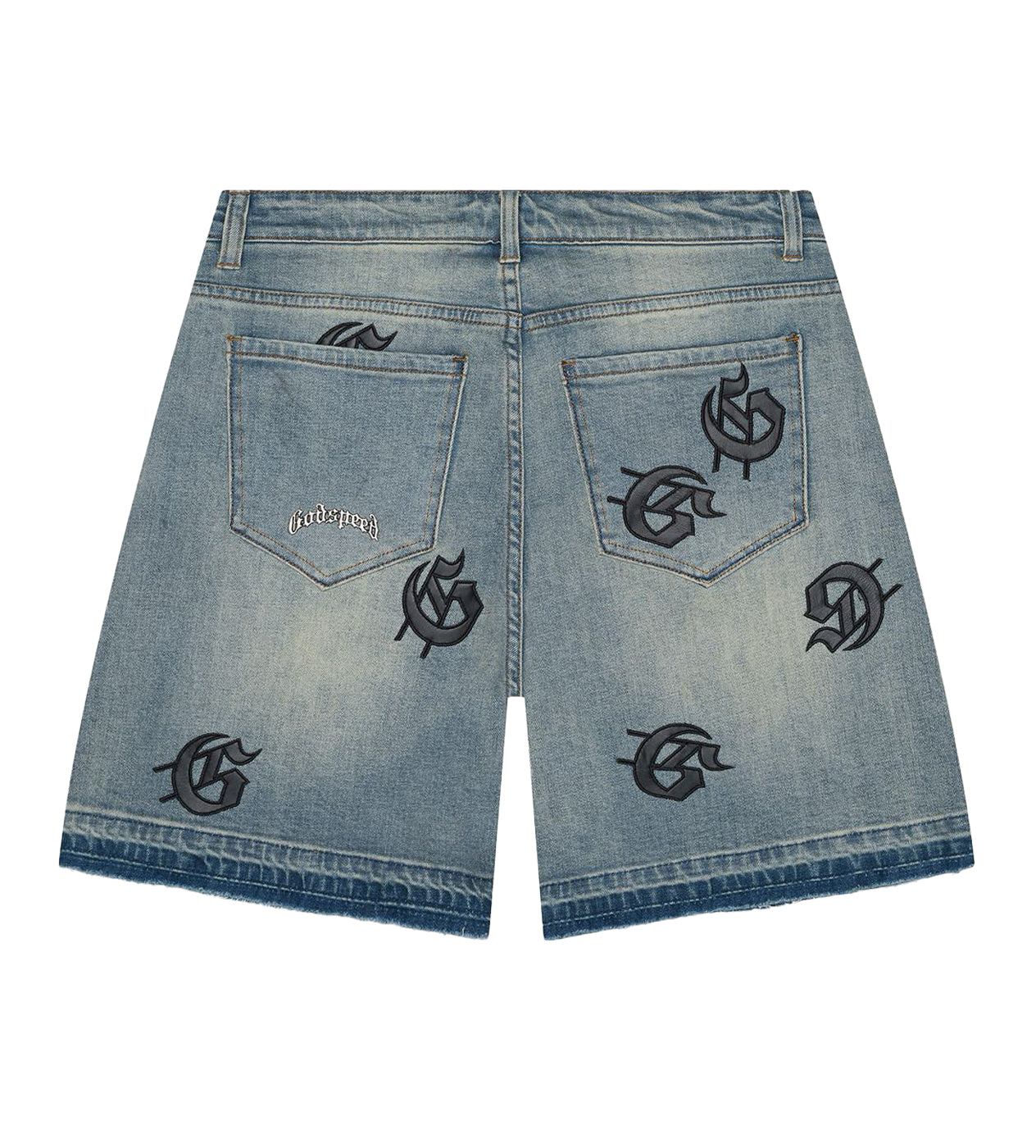 Godspeed Infinity Denim Shorts Blue