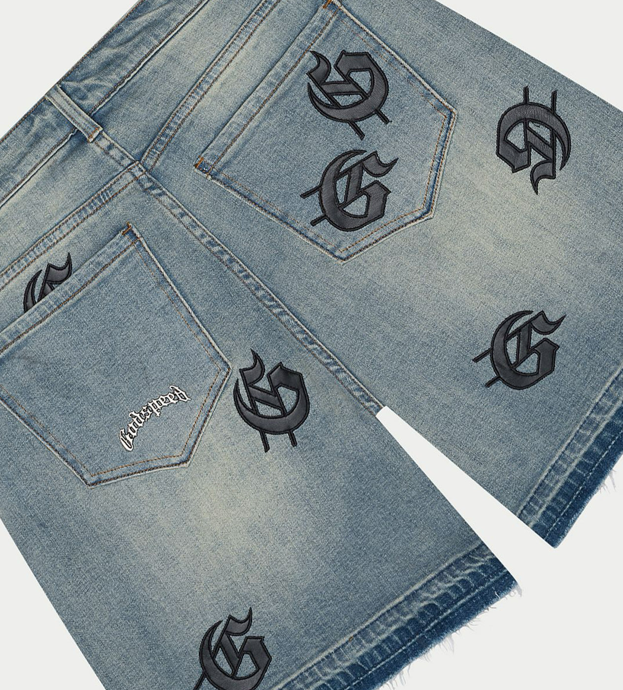 Godspeed Infinity Denim Shorts Blue