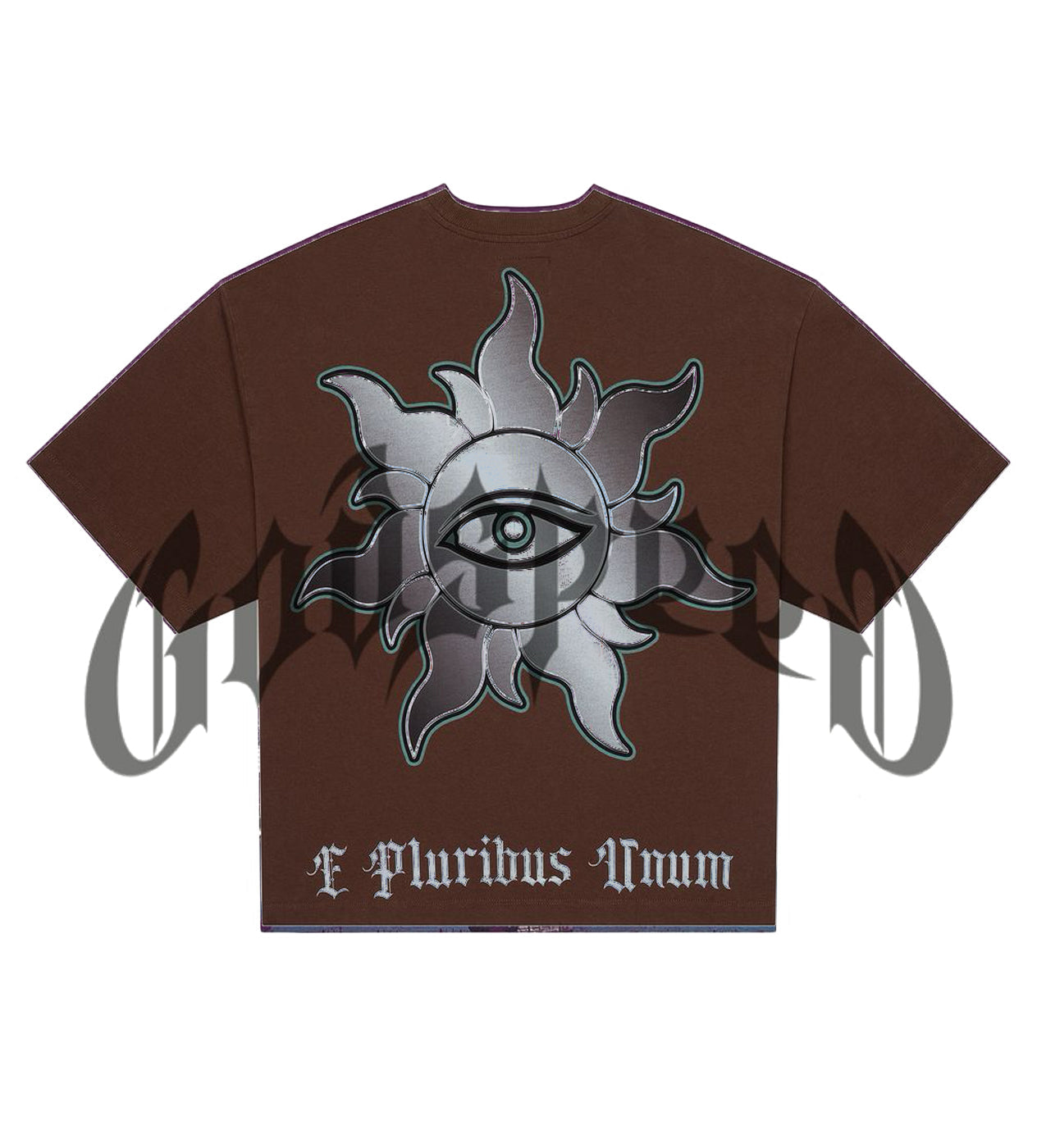 Godspeed JFK to MIA Tee Mocha