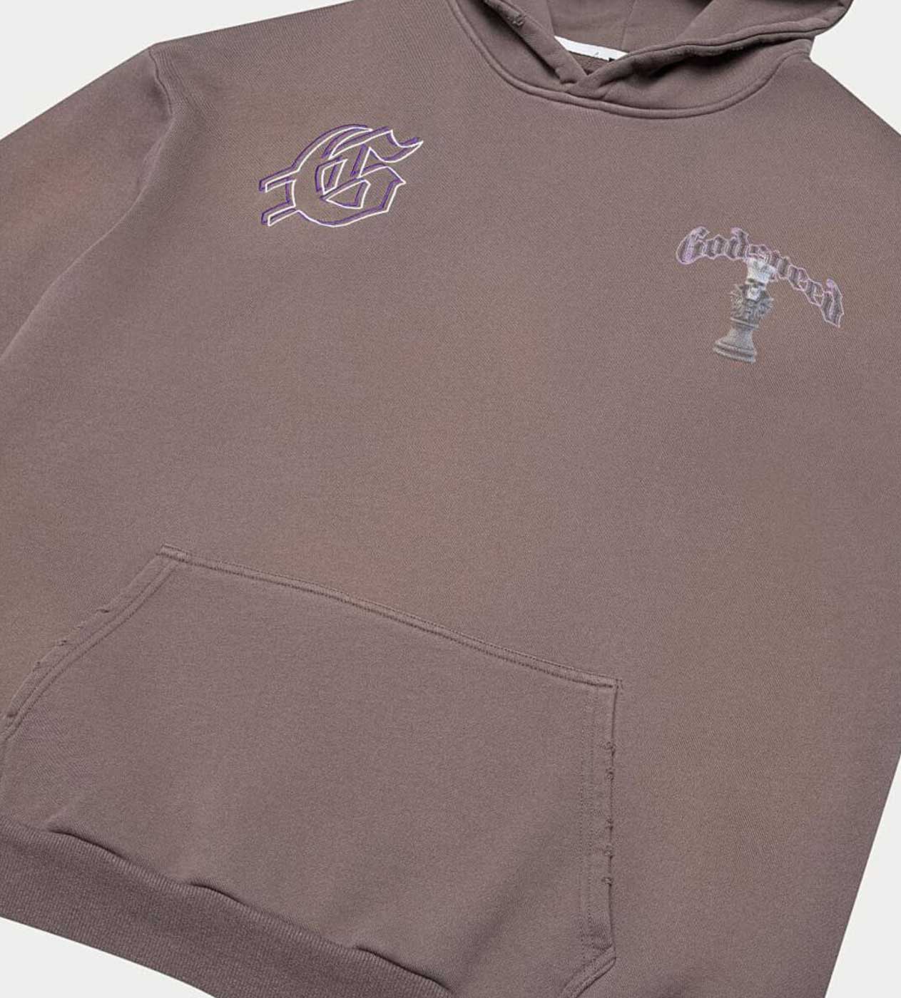 Godspeed King 4ever Hoodie Grey