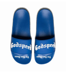 Godspeed OG Logo Slides Dodger Blue