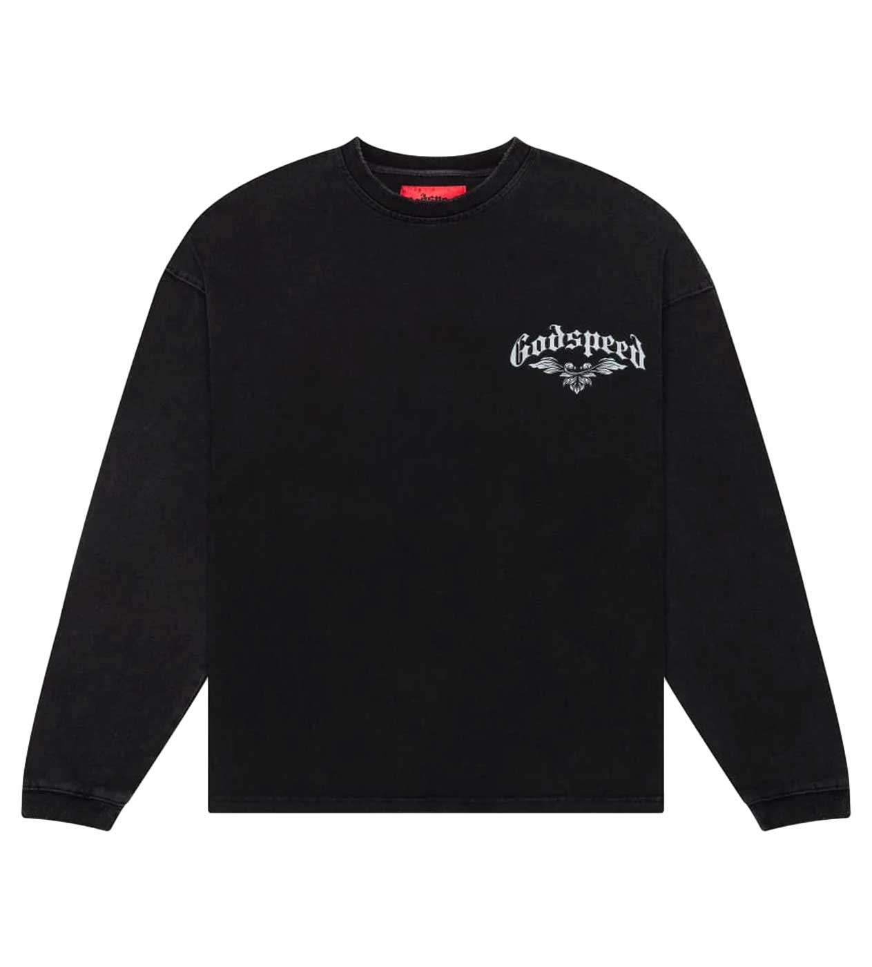 Godspeed Grail L/S Tee Washed Black