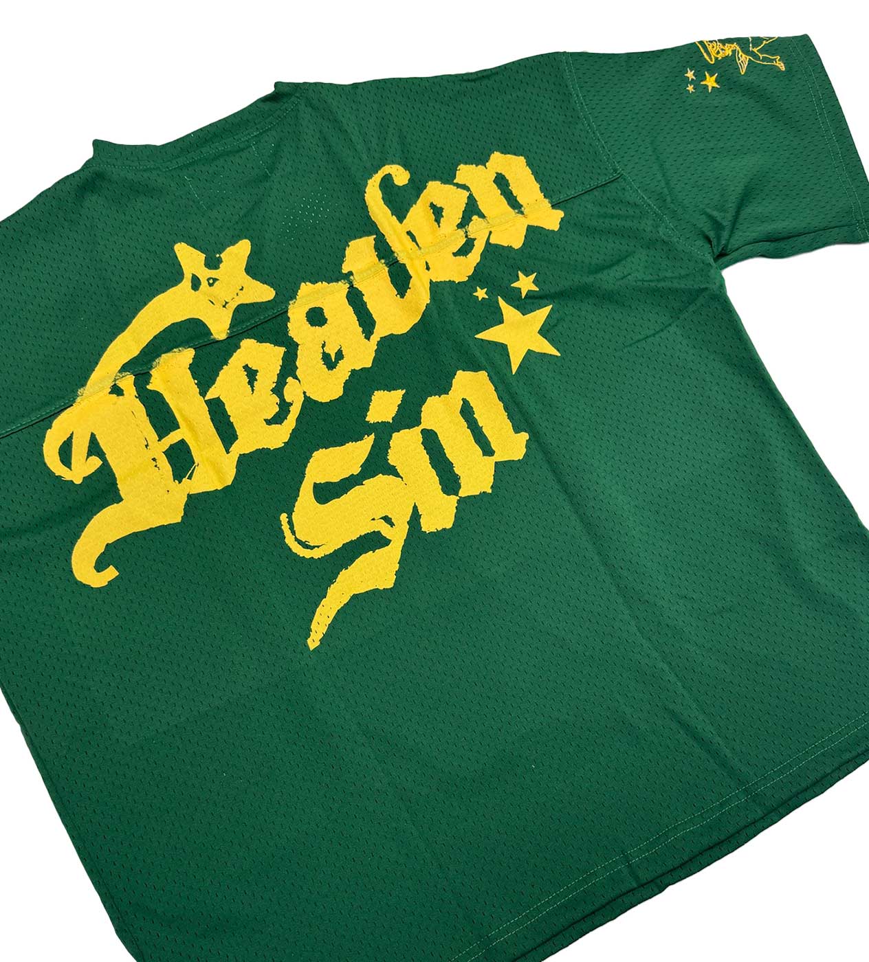 Heaven Sin Born Sinner FB Jersey Green